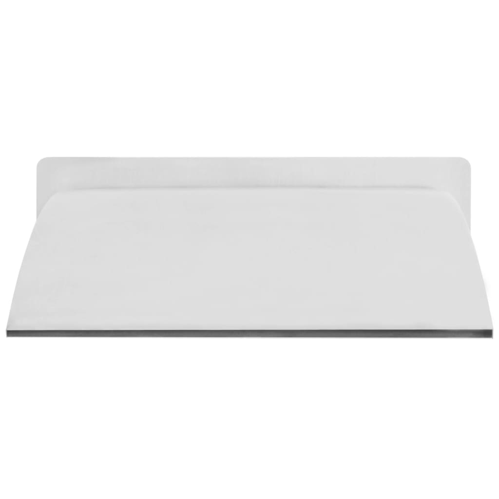 Bazénová fontána nerezová ocel 30 x 9 x 26 cm stříbrná