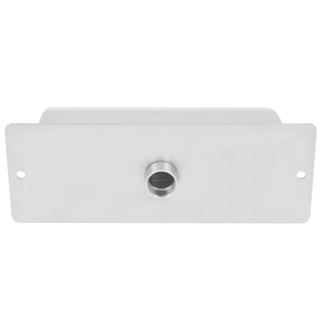 Bazénová fontána nerezová ocel 30 x 9 x 26 cm stříbrná