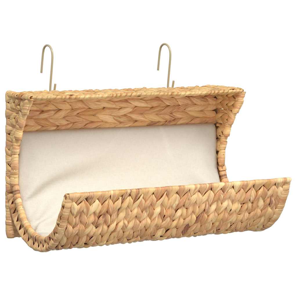 Pelíšek pro kočku s polštářkem vodní hyacint 37 x 20 x 20 cm