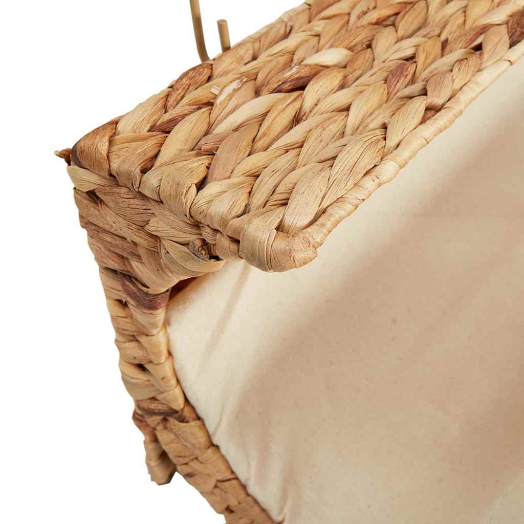 Pelíšek pro kočku s polštářkem vodní hyacint 37 x 20 x 20 cm