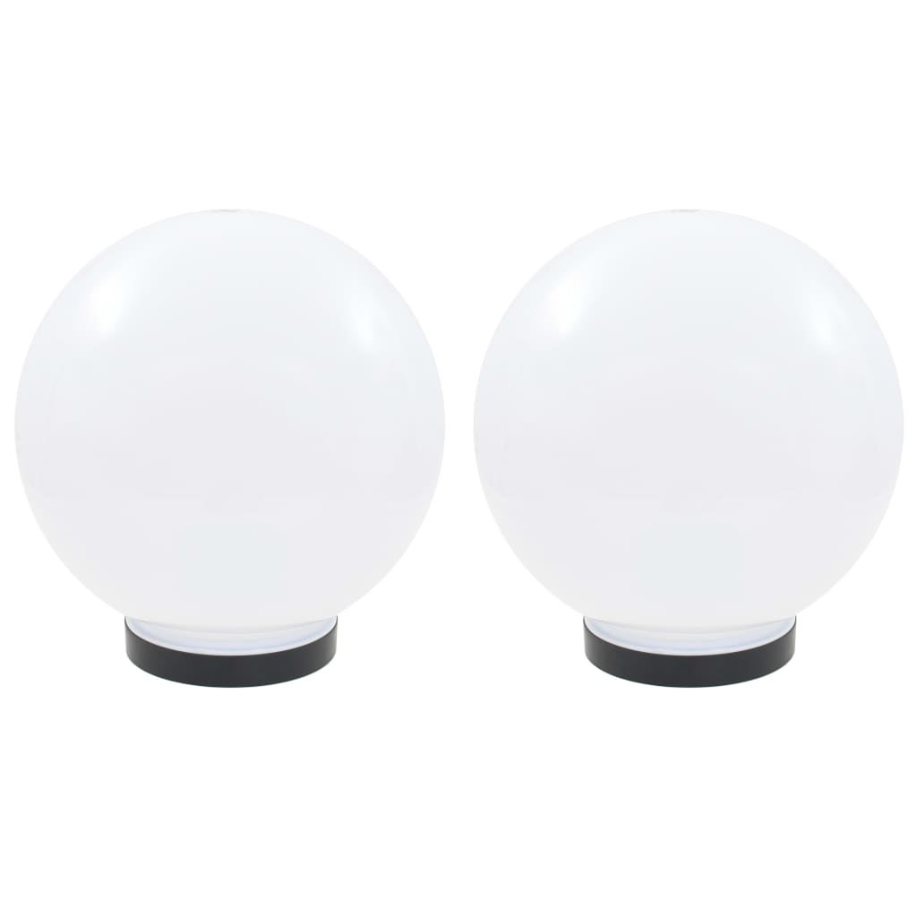 Kulovité LED lampy 2 ks koule 25 cm PMMA