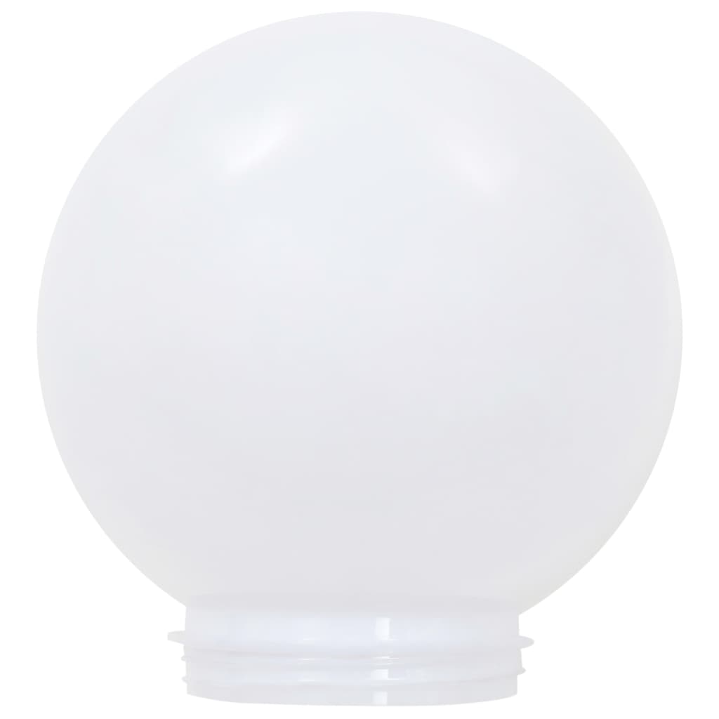 Zahradní solární lampy 4 ks LED kulovité 15 cm RGB