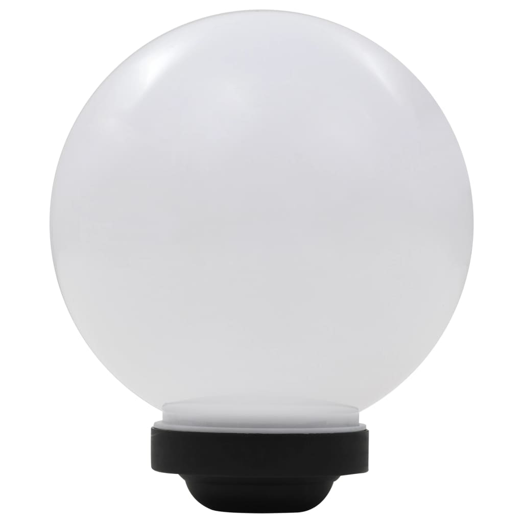 Zahradní solární lampy 3 ks LED kulovité 20 cm RGB
