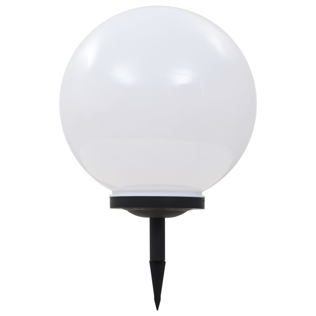 Zahradní solární lampa LED kulovitá 40 cm RGB