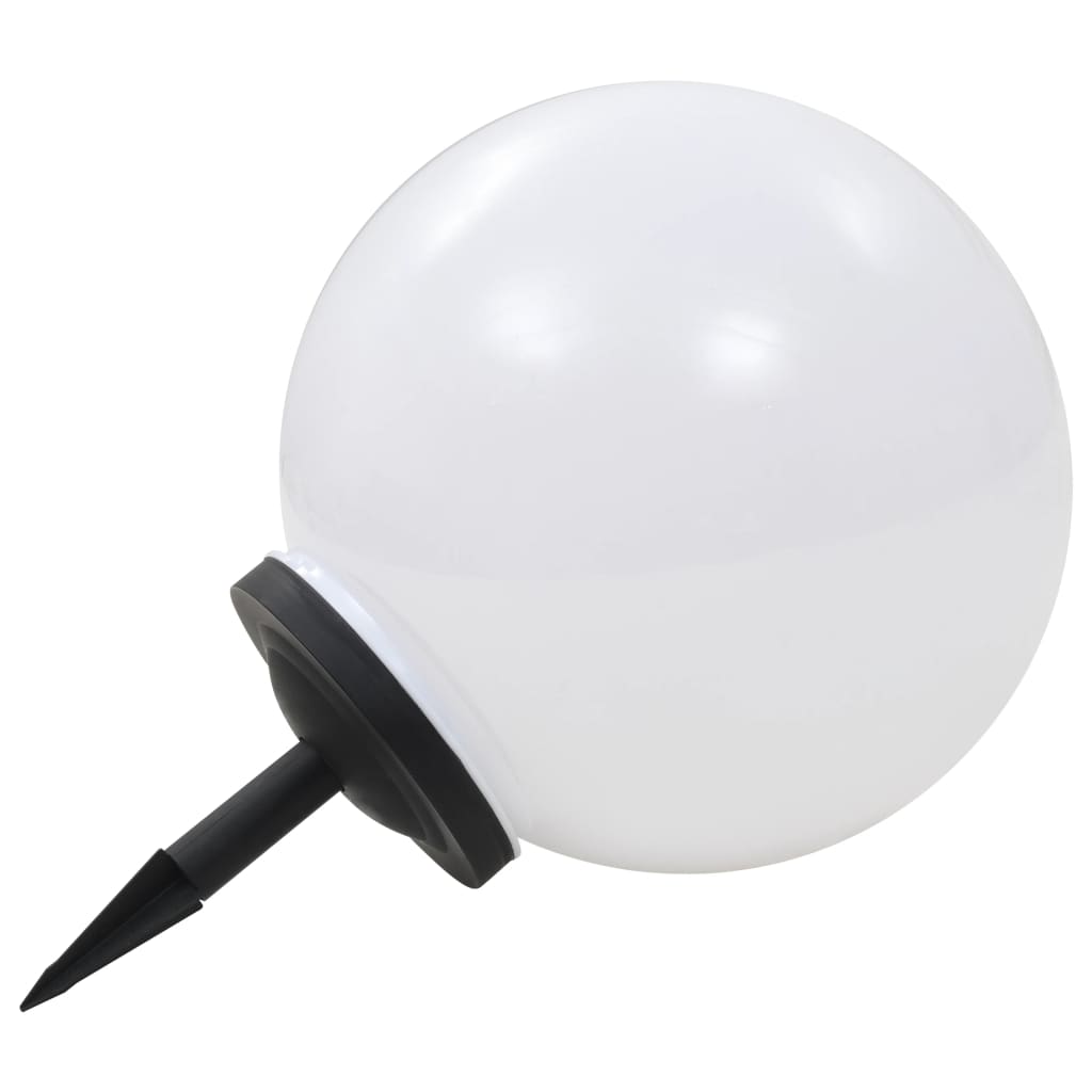 Zahradní solární lampa LED kulovitá 40 cm RGB