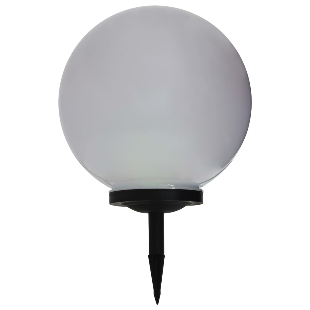 Zahradní solární lampa LED kulovitá 40 cm RGB
