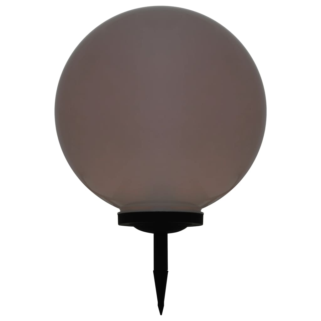 Zahradní solární lampa LED kulovitá 50 cm RGB