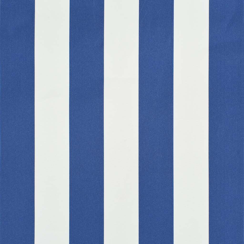 Zatahovací markýza modro-bílá 350 x 150 cm