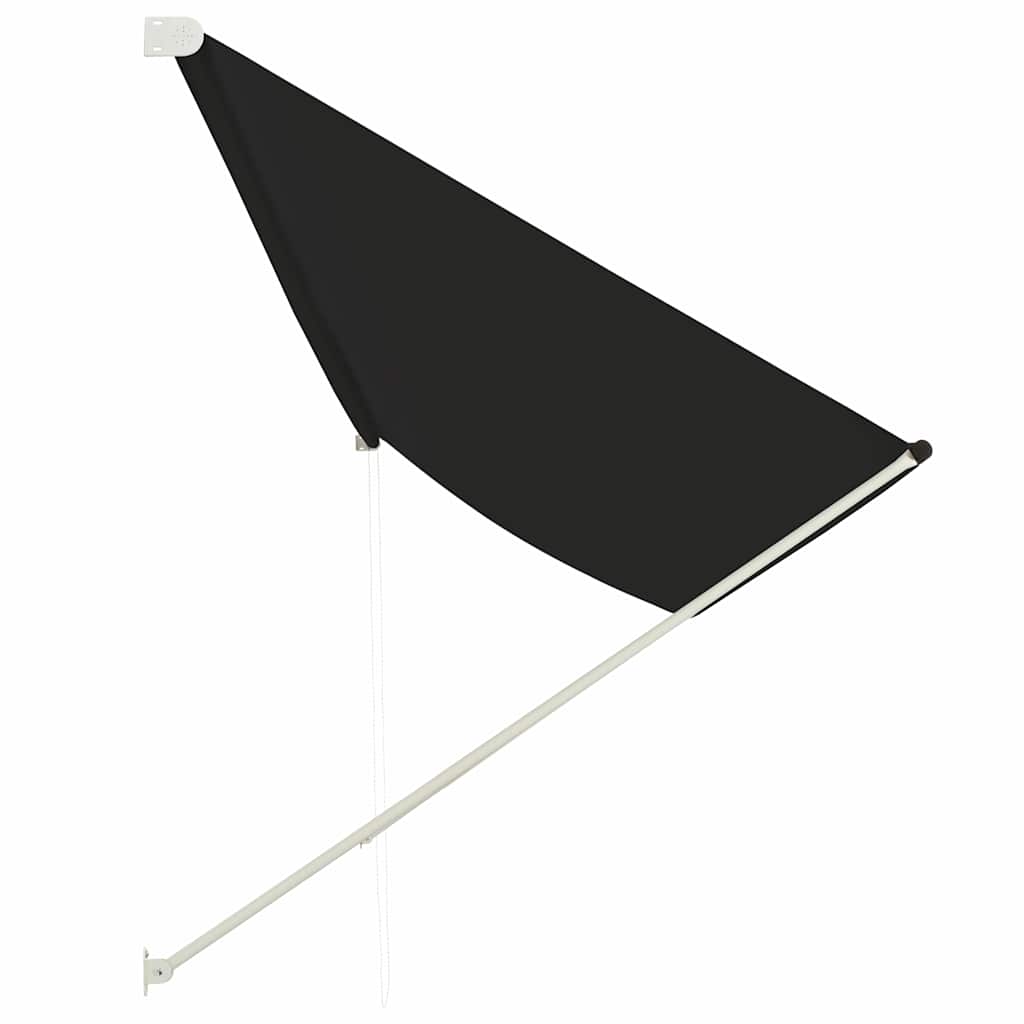 Zatahovací markýza antracitová 400 x 150 cm