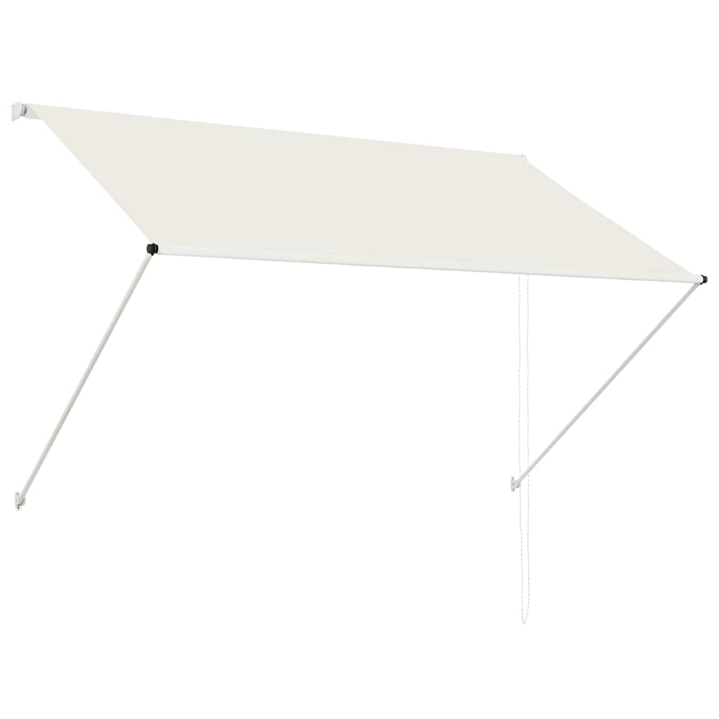 Zatahovací markýza krémová 200 x 150 cm