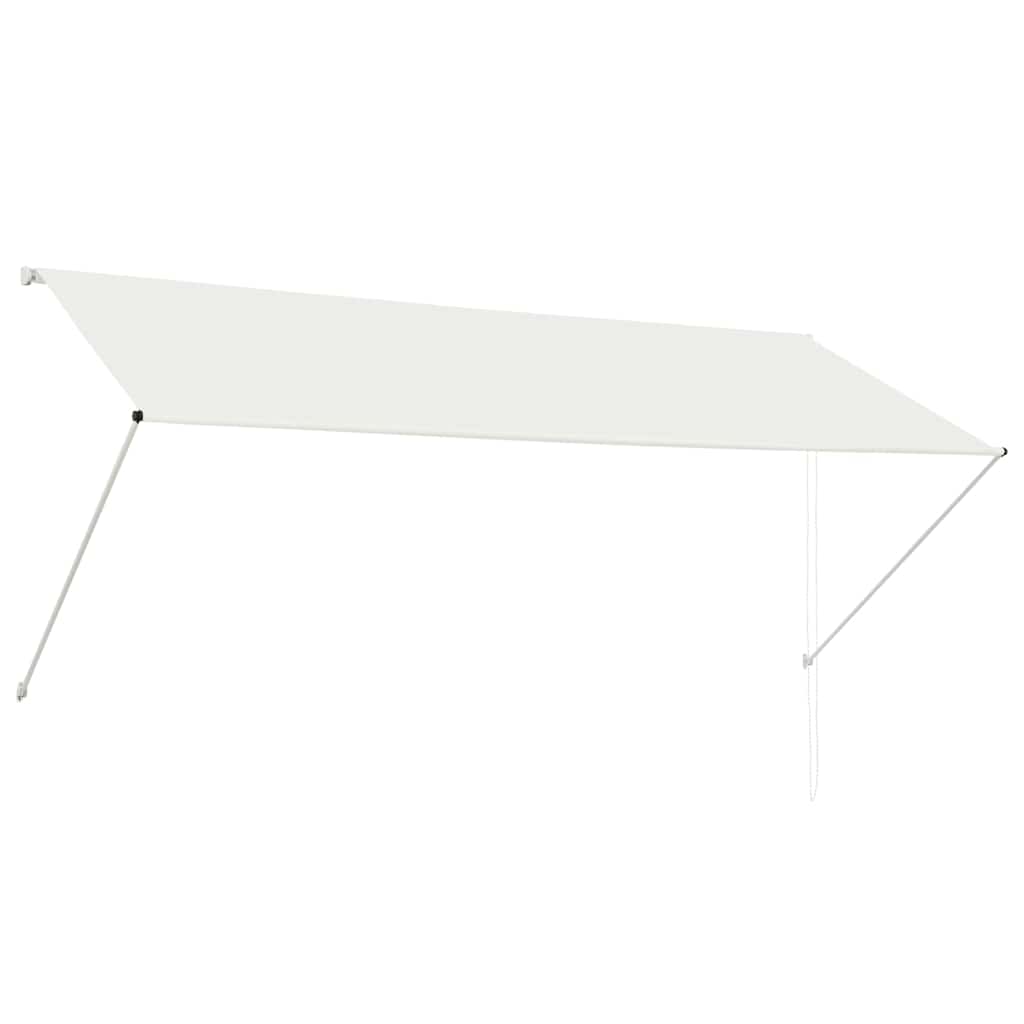 Zatahovací markýza krémová 300 x 150 cm