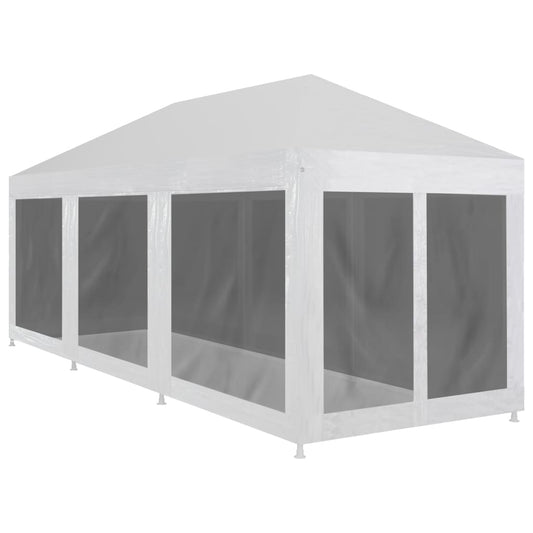 Party stan s 8 bočními stěnami ze síťoviny 9 x 3 m