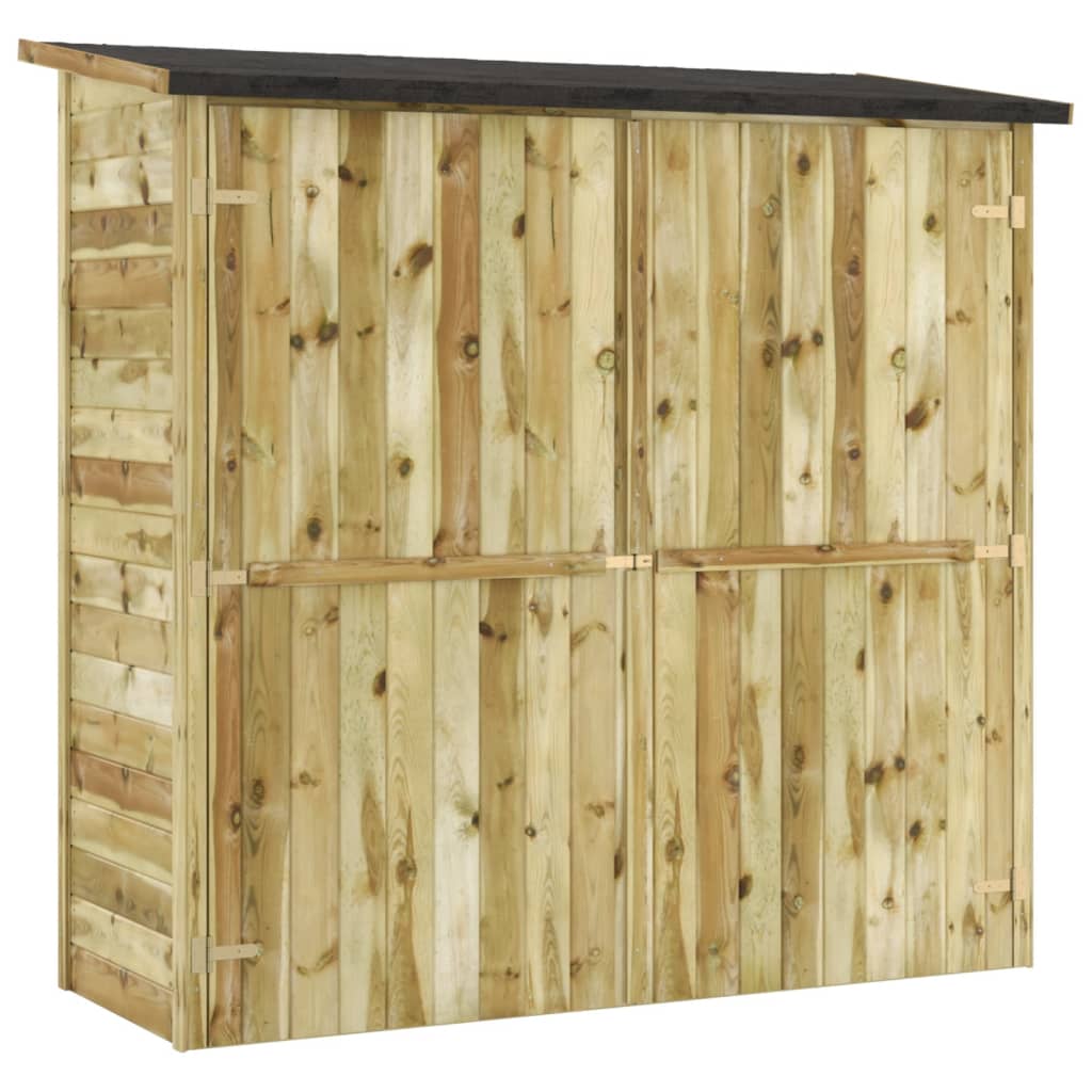 Zahradní kůlna na nářadí z impregnované borovice 182x76x175 cm