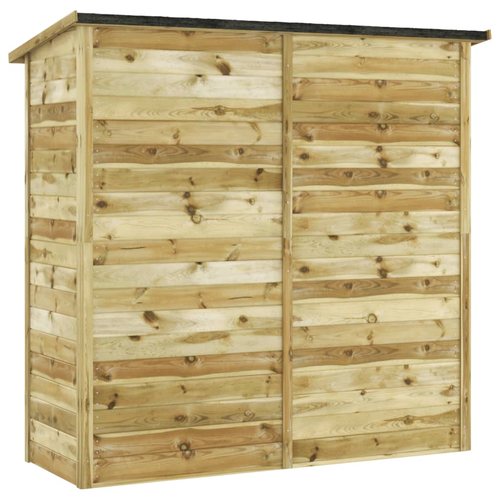 Zahradní kůlna na nářadí z impregnované borovice 182x76x175 cm