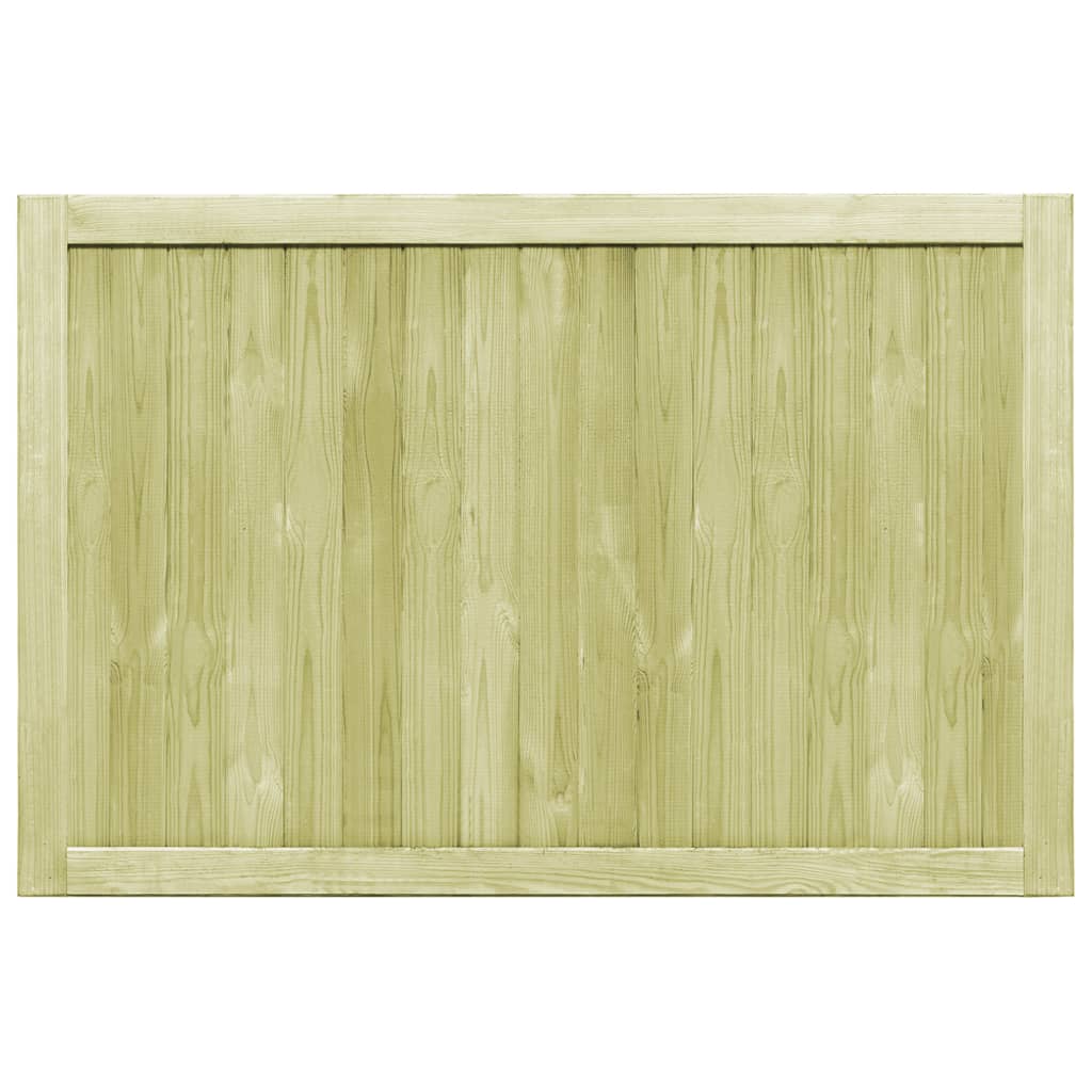 Zahradní brána 2křídlá impregnovaná borovice 300 x 100 cm
