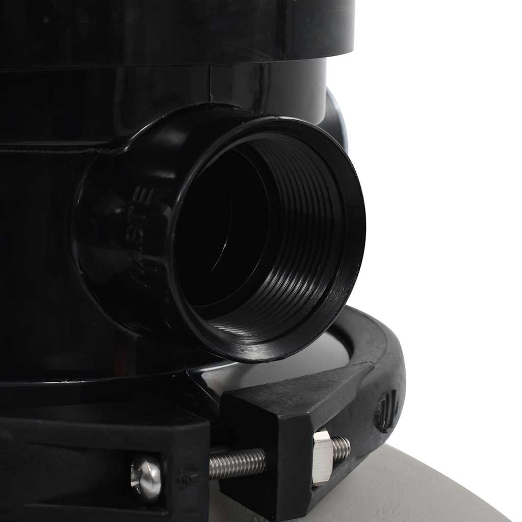 Bazénová písková filtrace se 4polohovým ventilem šedá 350 mm
