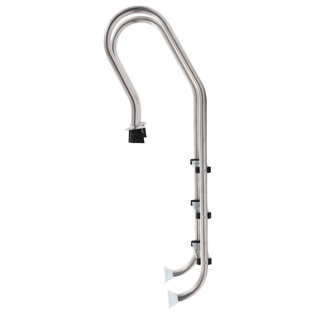 Bazénové schůdky 3 stupně nerezová ocel 304 120 cm