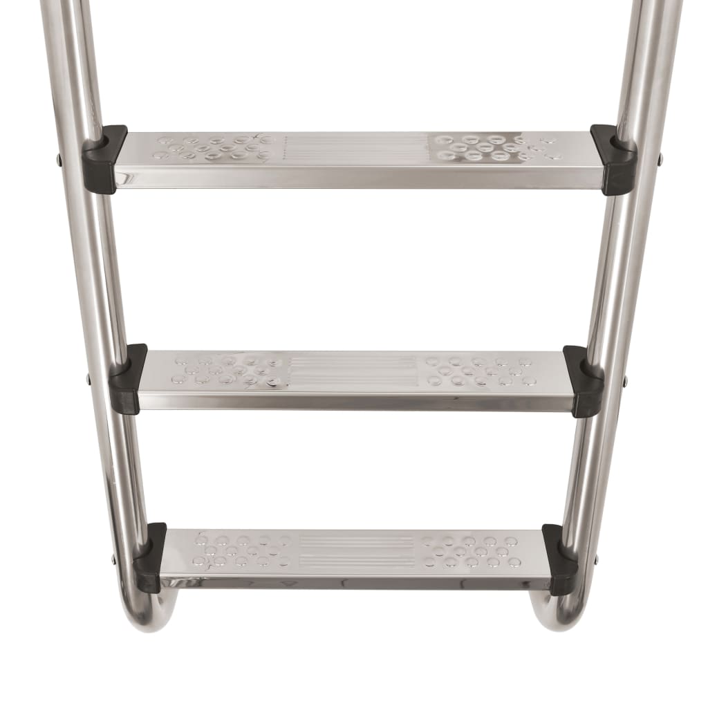 Bazénové schůdky 3 stupně nerezová ocel 304 120 cm