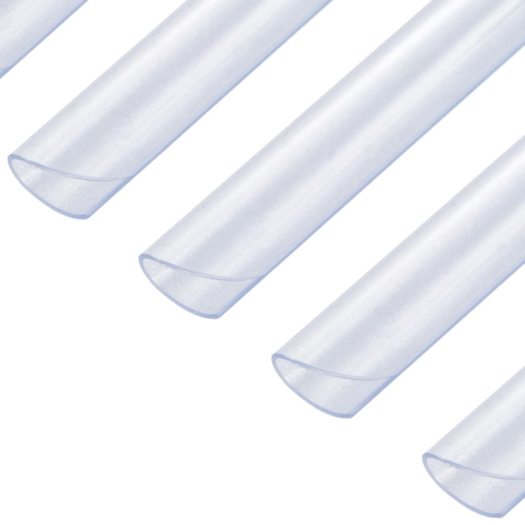 100 ks klipy na panelovou stínicí pásku PVC průhledné