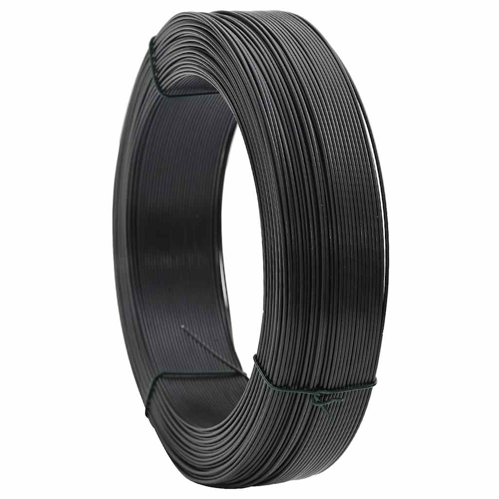 Plotový vyvazovací drát 250 m 1,4/2 mm ocelový antracitový