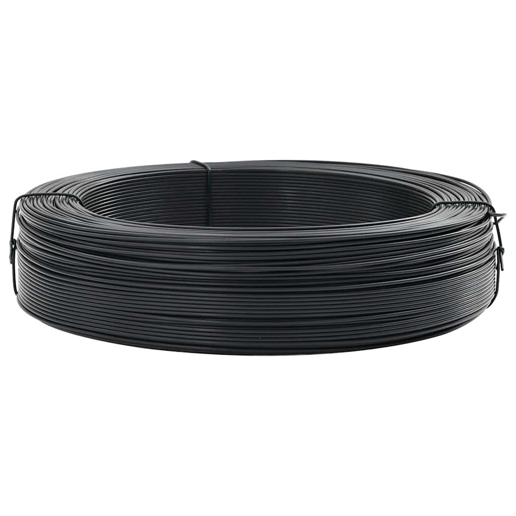 Plotový vyvazovací drát 250 m 2,3/3,8 mm ocelový antracitový