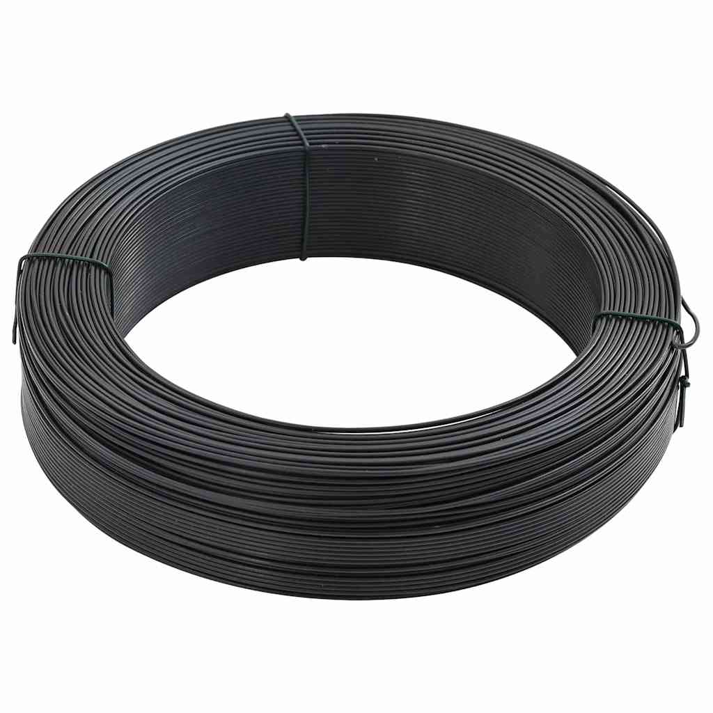 Plotový vyvazovací drát 250 m 2,3/3,8 mm ocelový antracitový