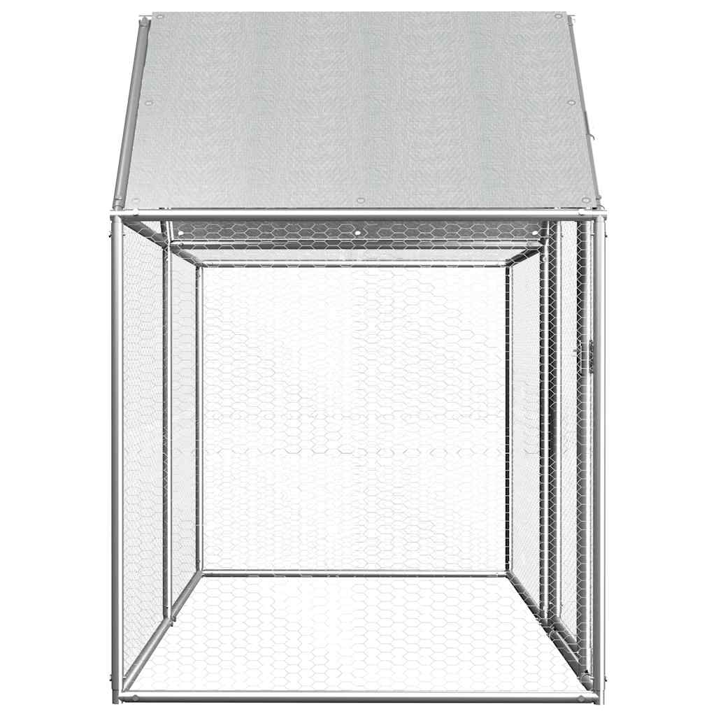 Klec pro kuřata 2 x 1 x 1,5 m pozinkovaná ocel