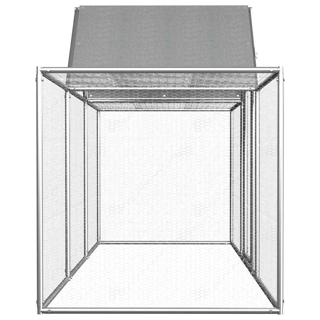 Klec pro kuřata 3 x 1 x 1,5 m pozinkovaná ocel