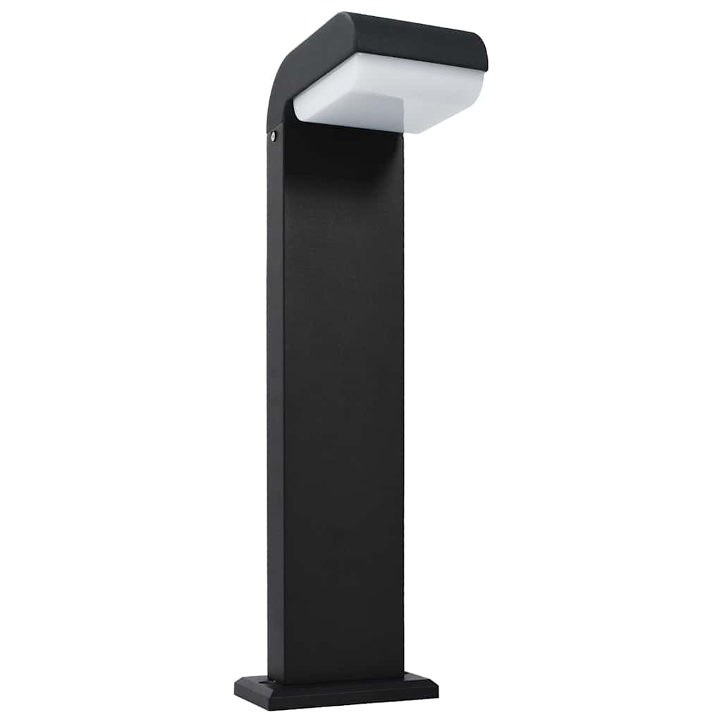 Venkovní LED lampa 9 W černá oválná
