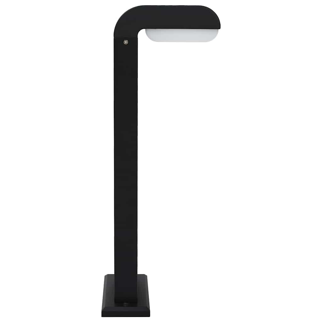 Venkovní LED lampa 9 W černá oválná