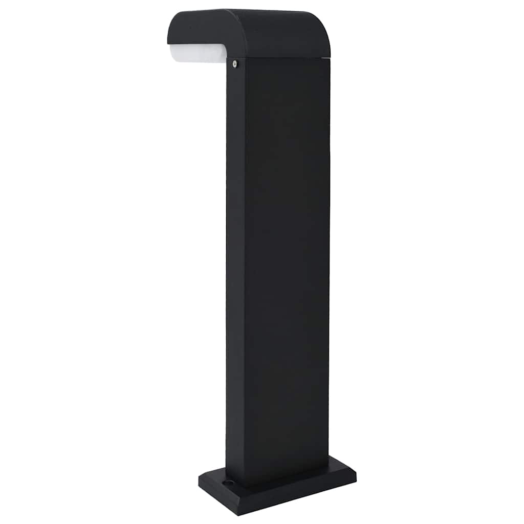 Venkovní LED lampa 9 W černá oválná