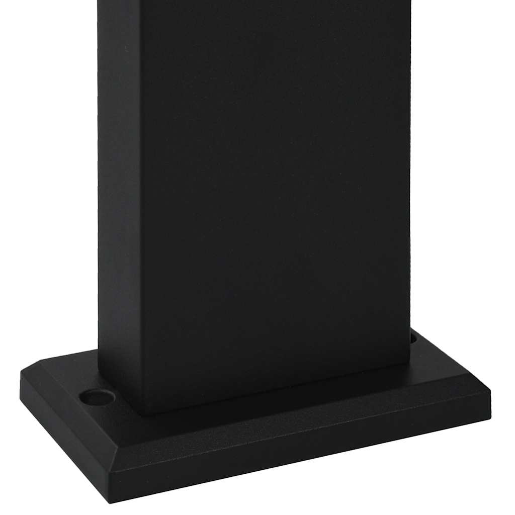 Venkovní LED lampa 9 W černá oválná