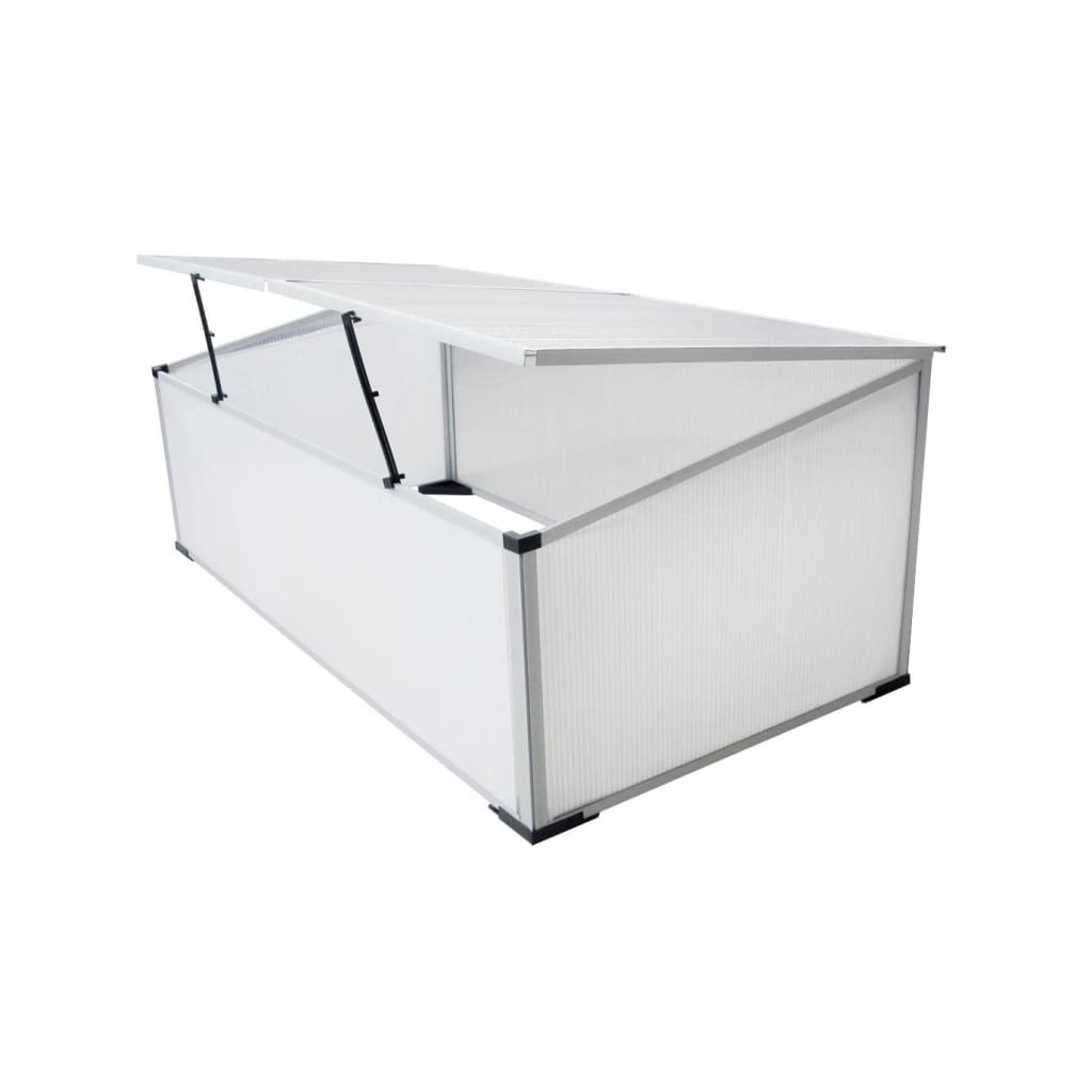 Polykarbonátové pařeniště se 2 víky - 110 x 41 x 55 cm