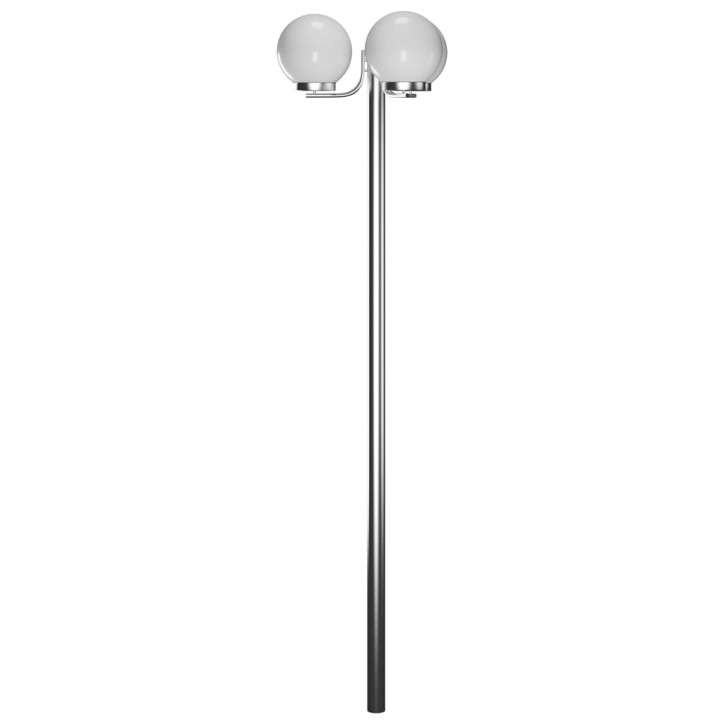 Vysoká zahradní lampa se 3 svítidly 220 cm