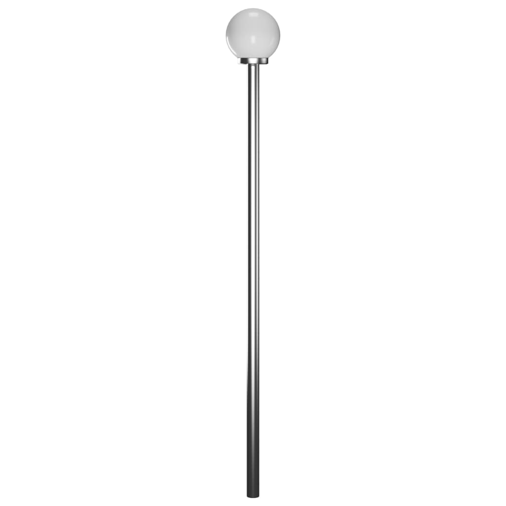 Vysoká zahradní lampa se 2 svítidly 220 cm