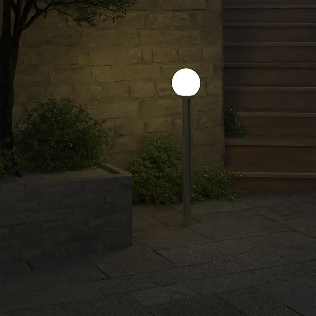 Vysoká zahradní lampa s 1 svítidlem 110 cm