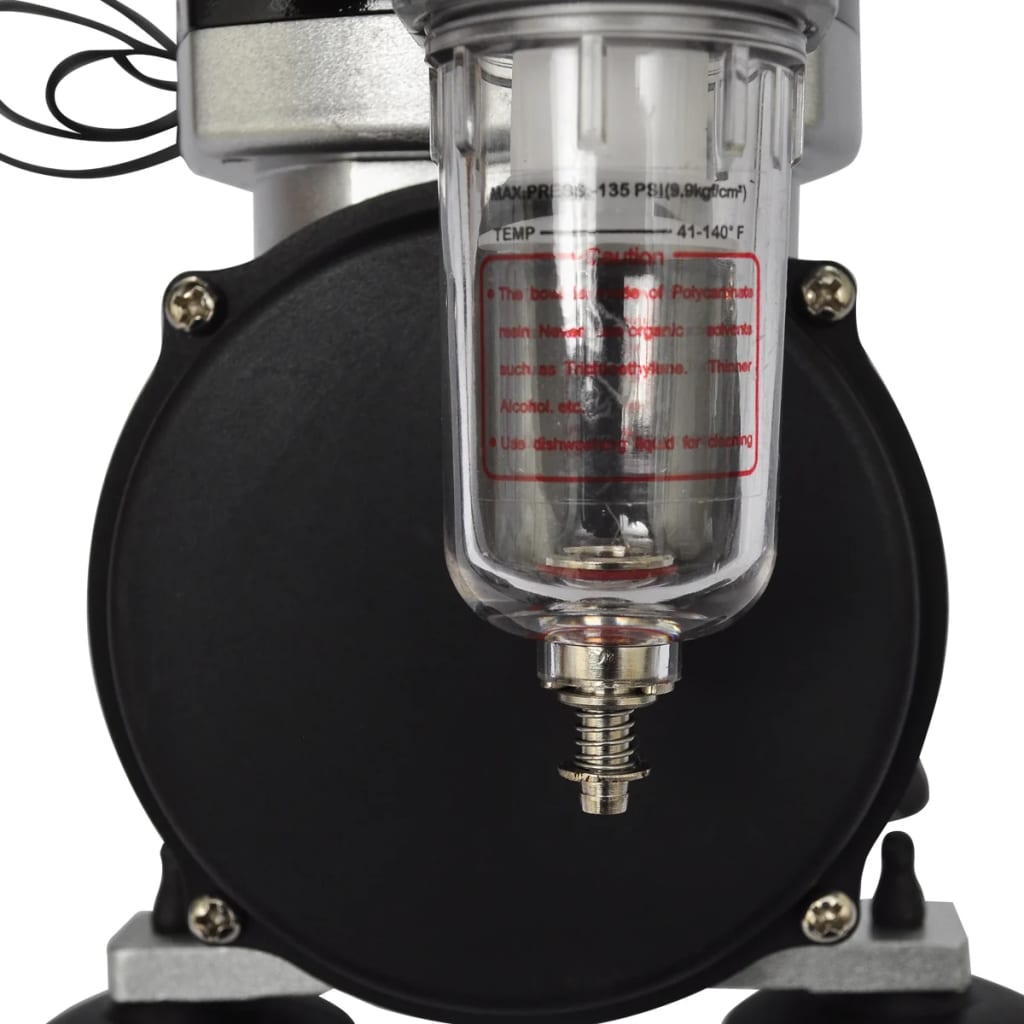 Airbrush souprava kompresoru se 2 pistolemi