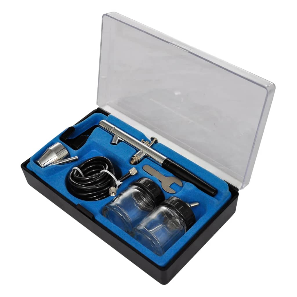Airbrush souprava kompresoru se 2 pistolemi