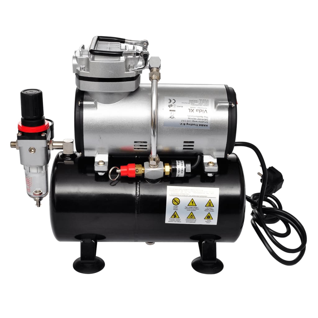 Airbrush souprava kompresoru se 3 pistolemi
