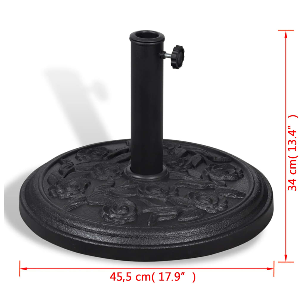 Stojan na slunečník - polyresin - 9 kg