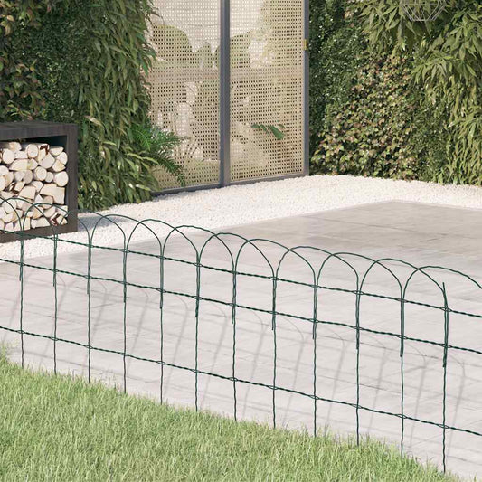 Zahradní plot práškované železo 25 x 0,4 m