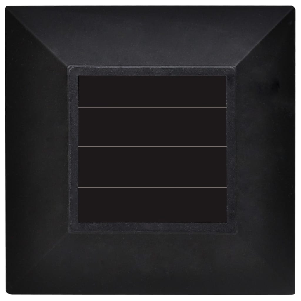 Venkovní solární LED lampa s hrotem, sada 12 ks, 8,6 x 8,6 x 38 cm