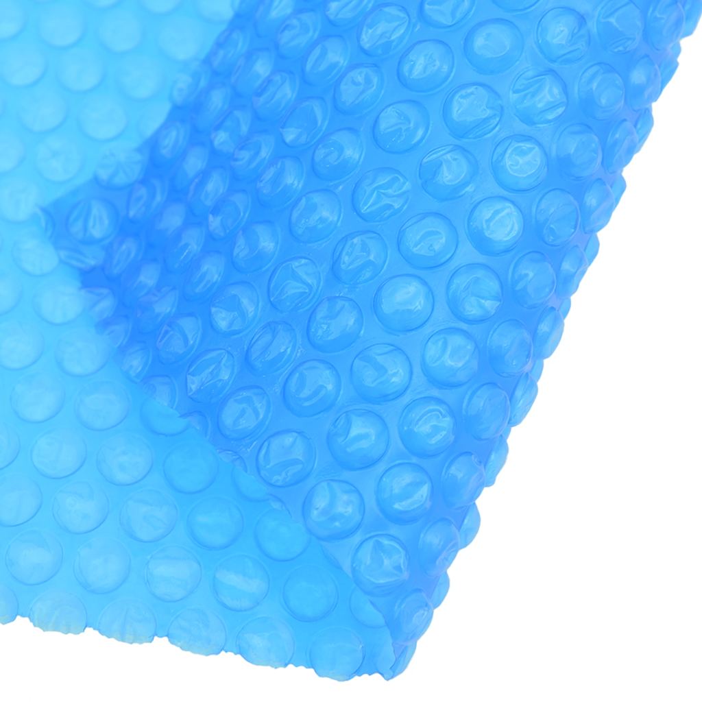 Kulatá modrá bazénová plachta z polyetylenu 549 cm