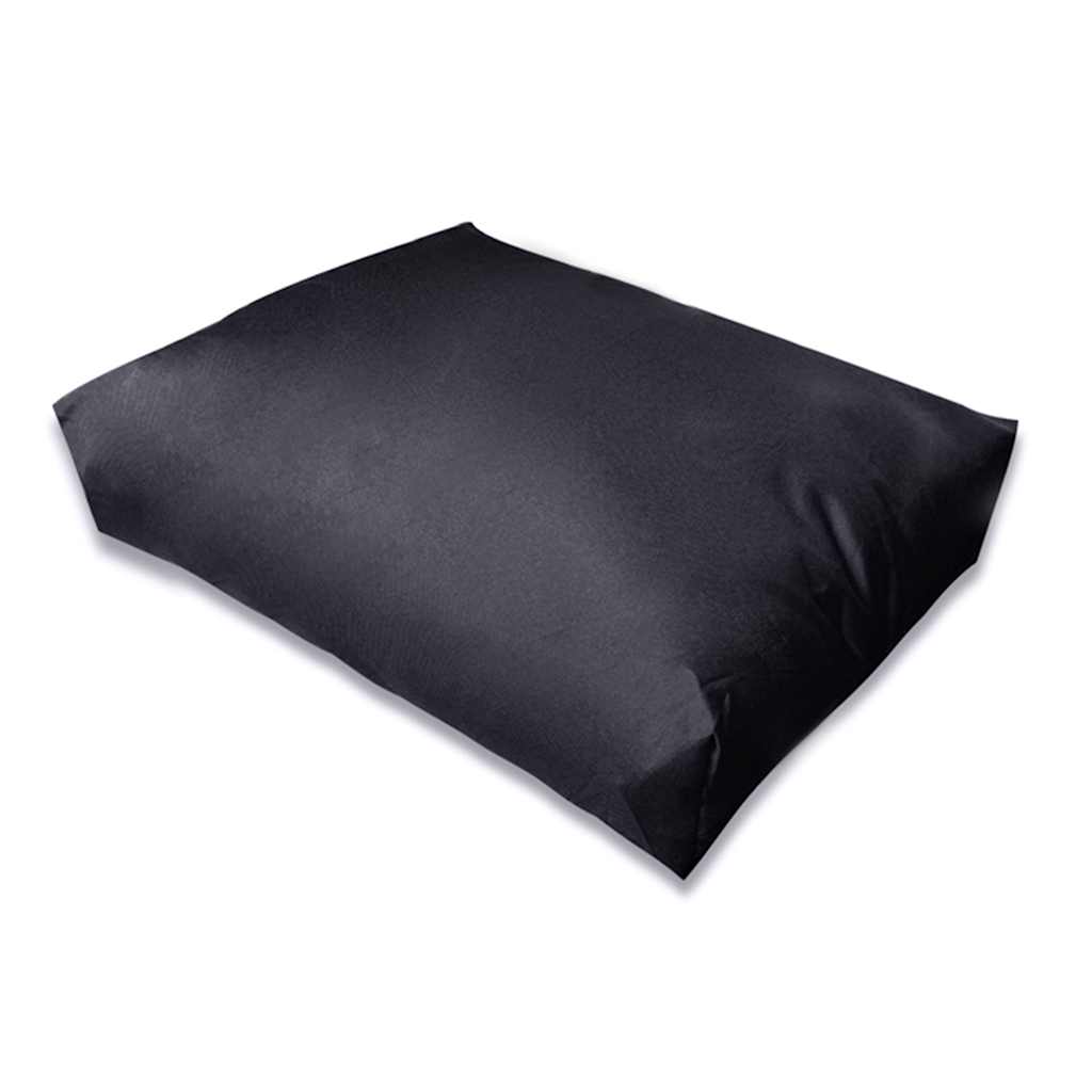 Polstrovaný pohovkový polštář 13 pcs Černá 120 x 80 x 10 cm