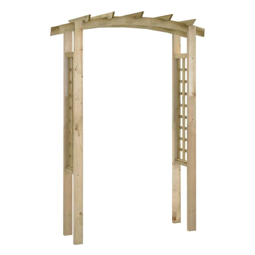 Trelážový oblouk 150 x 60 x 210 cm dřevo