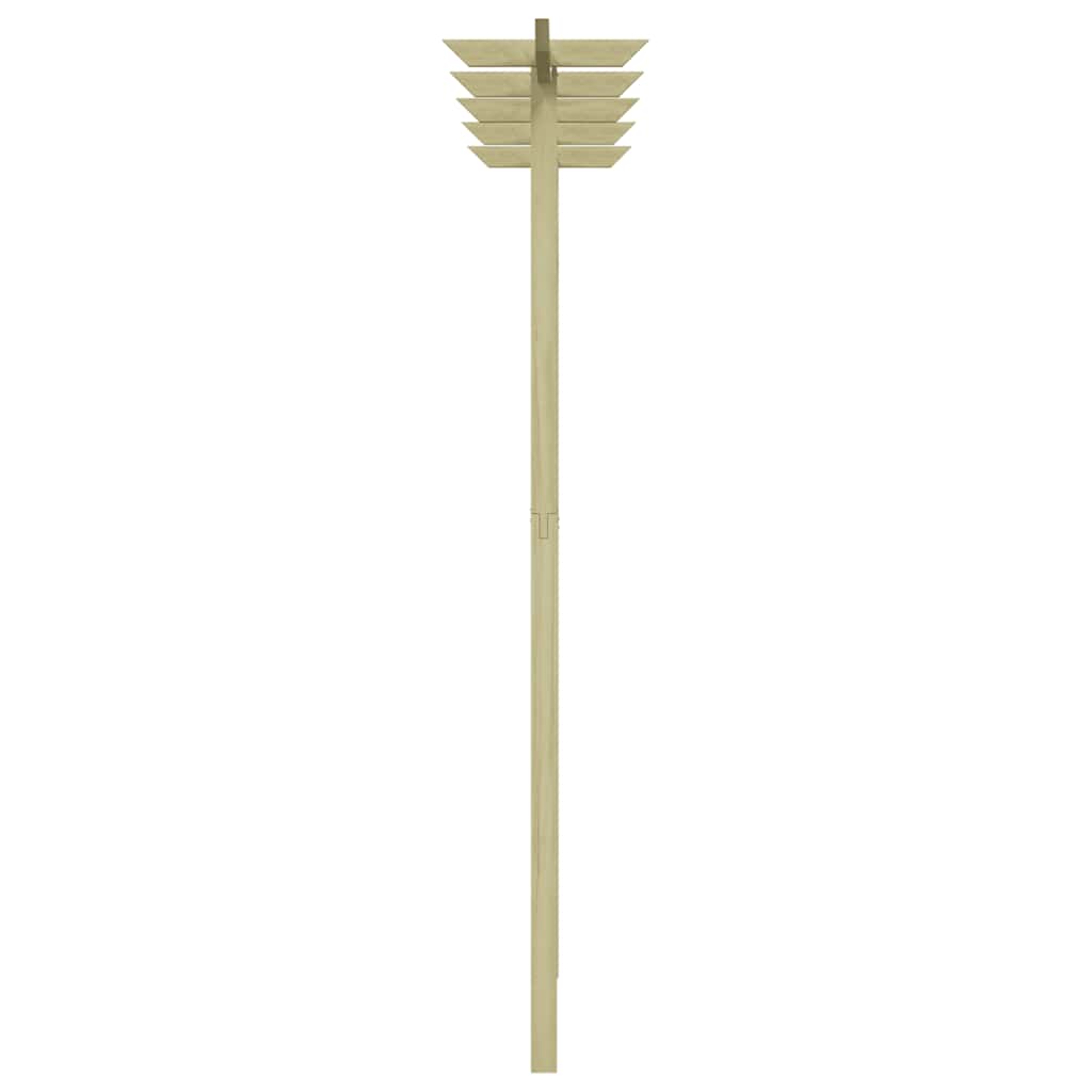Zahradní pergola 205 x 40 x 203 cm dřevo