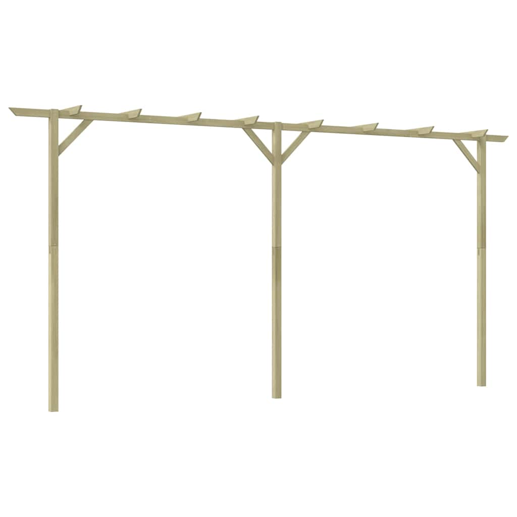 Zahradní pergola 410 x 40 x 203 cm dřevo