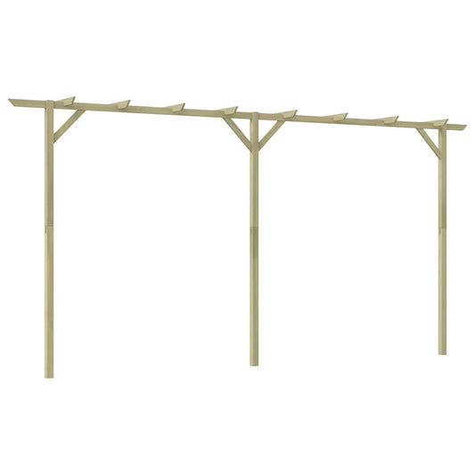 Zahradní pergola 410 x 40 x 203 cm dřevo