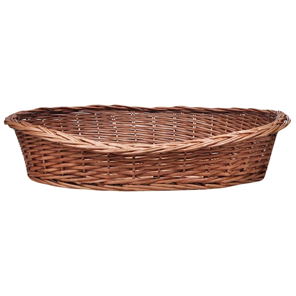 Proutěný koš / pelech pro psa přírodní 90 cm