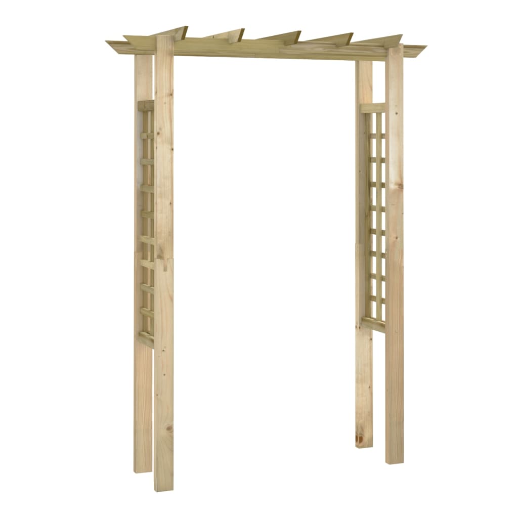 Besídka / růžový oblouk 150x60x204 cm impregnované dřevo
